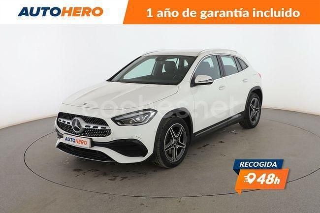 Blanco Usado 2021 Mercedes GLA200 AMG line SUV | 32.899 € (Precio justo) - Imagen 1/3