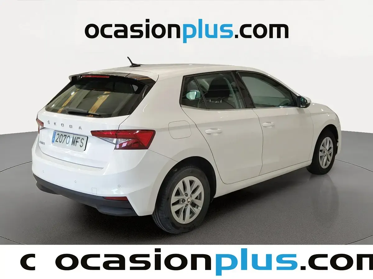 Usado Skoda Fabia Ambition 110 CV (80 kW) 2023 Blanco Utilitario