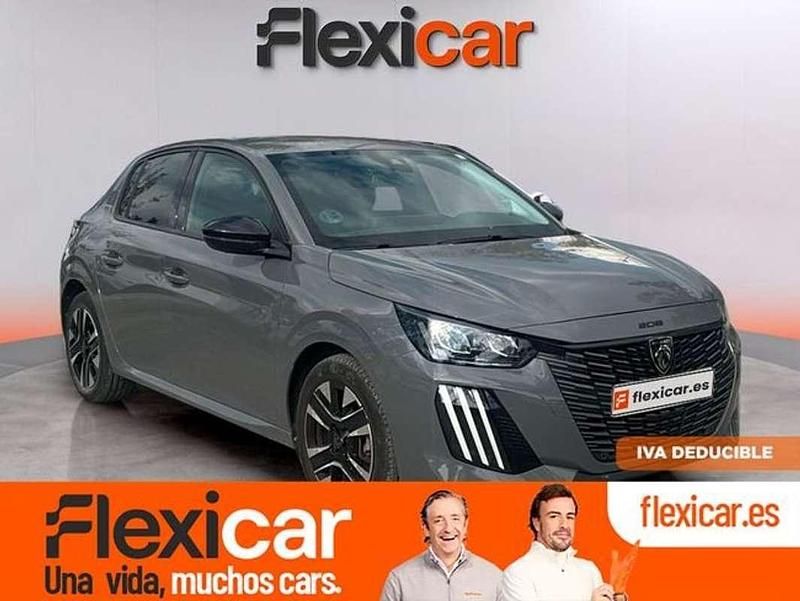 Gris Usado 2024 Peugeot 208 Allure Utilitario | 15.890 € (Precio justo) - Imagen 1/4