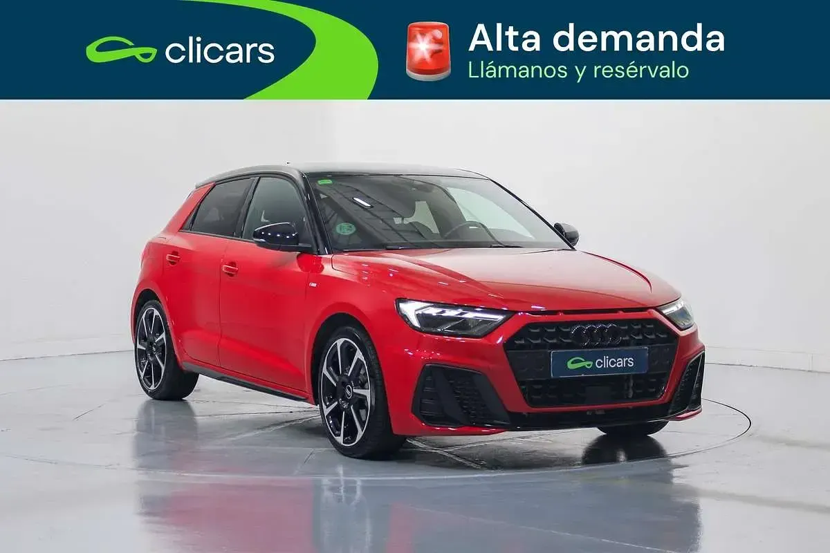 Usado Audi A1 Sportback 110 CV (80 kW) 2022 Rojo Utilitario