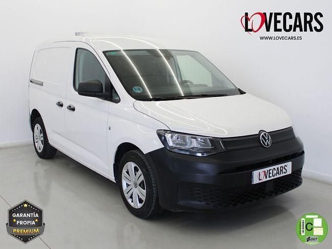 Usado VW Caddy 75 CV (55 kW) 2022 Blanco Monovolumen