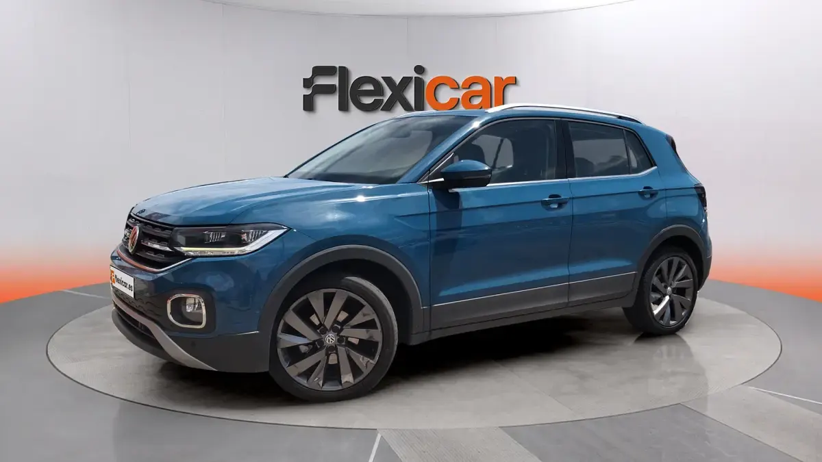 Usado VW T-Cross Advance 95 CV (69 kW) 2020 Azul SUV