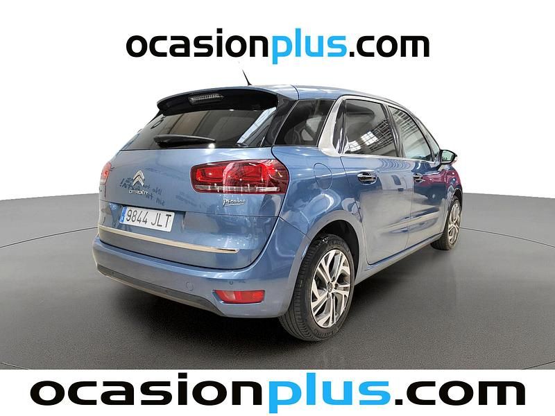 Usado Citroën C4 Feel 120 CV (88 kW) 2016 Azul Monovolumen