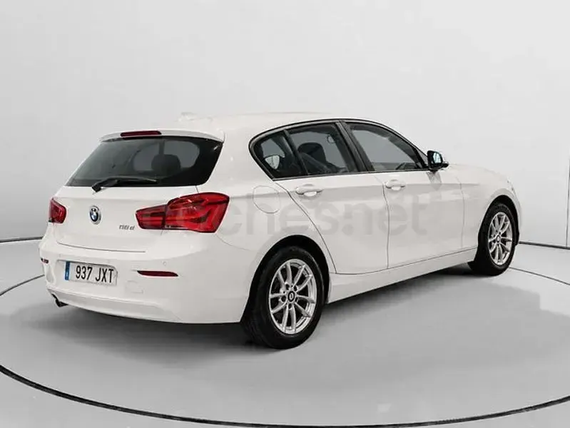 Usado BMW 116 116 CV (85 kW) 2017 Blanco Utilitario