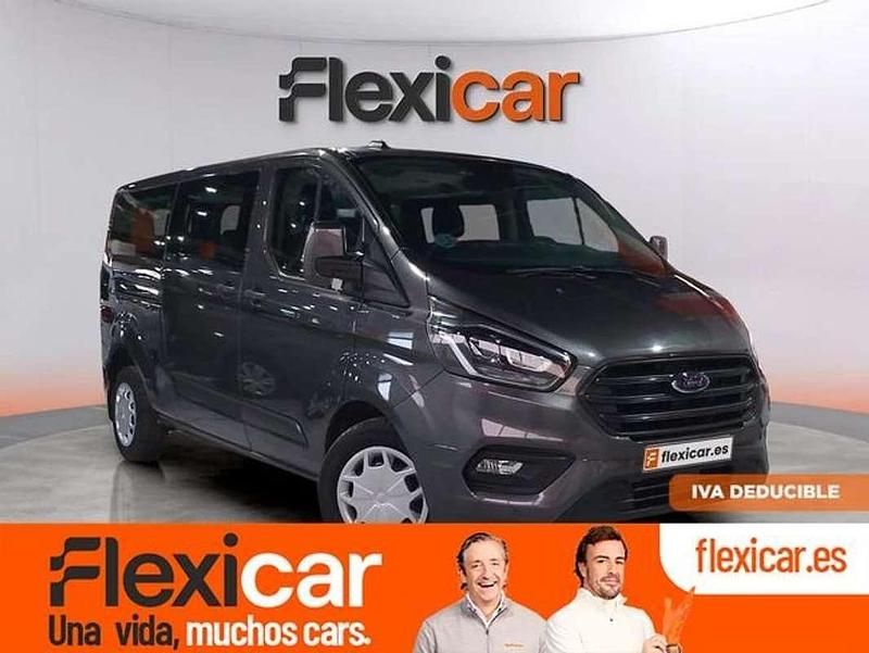 Gris Usado 2023 Ford Transit Custom Trend Familiar | 29.990 € (Buen precio) - Imagen 1/4