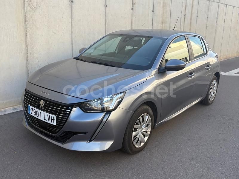 Usado Peugeot 208 Active 100 CV (73 kW) 2021 Gris / plata Utilitario