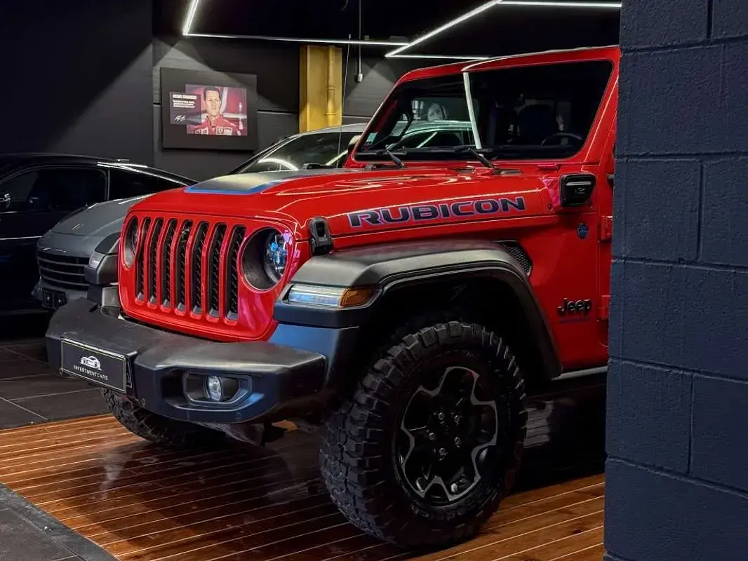 Usado Jeep Wrangler Unlimited Rubicon 381 CV (280 kW) 2024 Rojo SUV