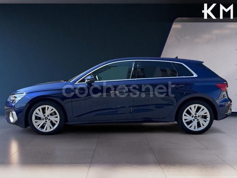 Usado Audi A3 150 CV (110 kW) 2020 Azul Berlina