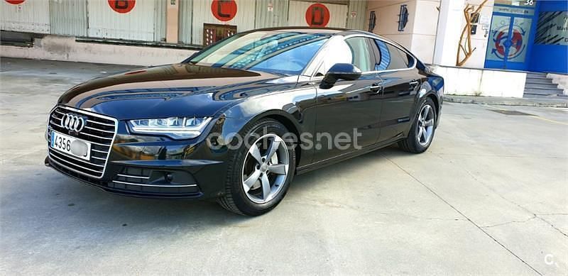 Usado Audi A7 Sportback 218 CV (160 kW) 2016 Negro Utilitario