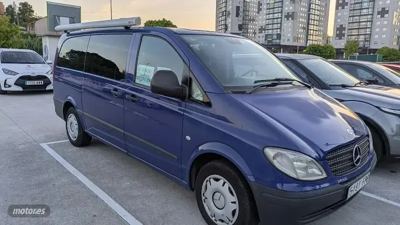 Usado Mercedes Vito 2007 Azul Van