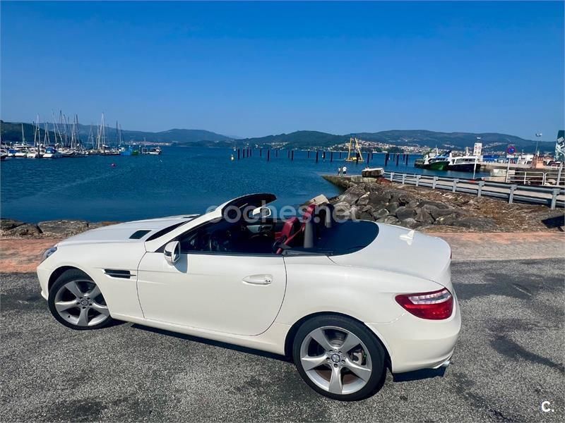 Blanco Usado 2012 Mercedes SLK250 Descapotable | 22.000 € (Precio justo) - Imagen 1/4