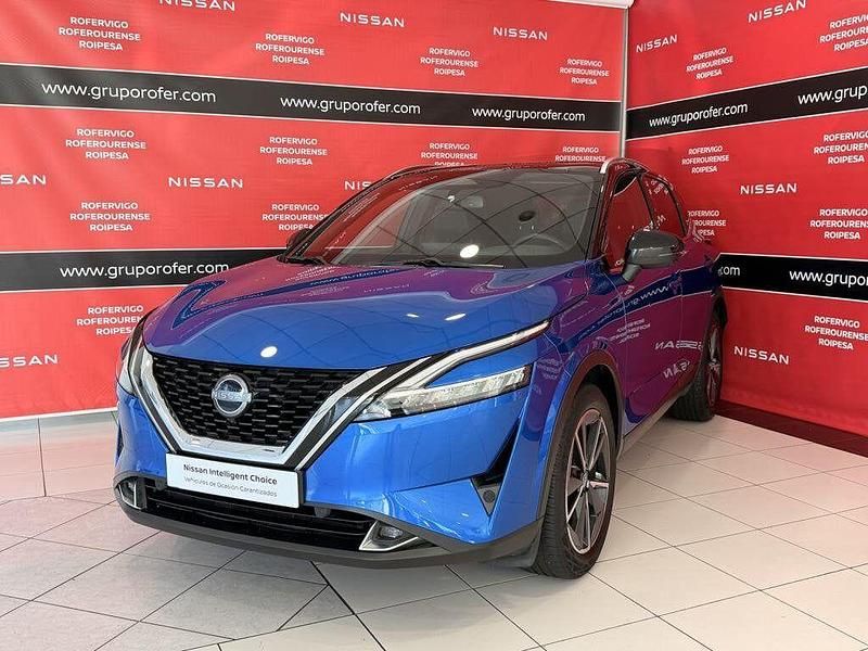 Usado Nissan Qashqai Tekna 158 CV (116 kW) 2022 Magnetic blue con techo midnig SUV