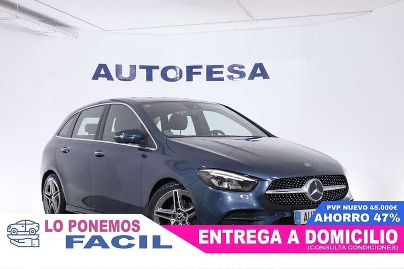 Usado Mercedes B200 AMG line 150 CV (110 kW) 2020 Verde Monovolumen