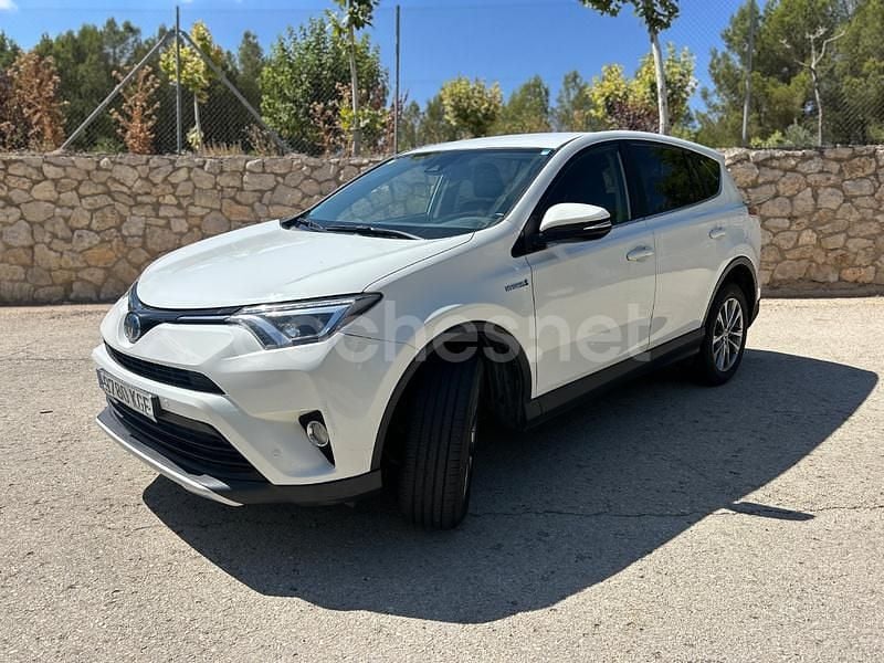 Blanco Usado 2017 Toyota RAV4 Hybrid Advance SUV | 14.450 € (Buen precio) - Imagen 1/4