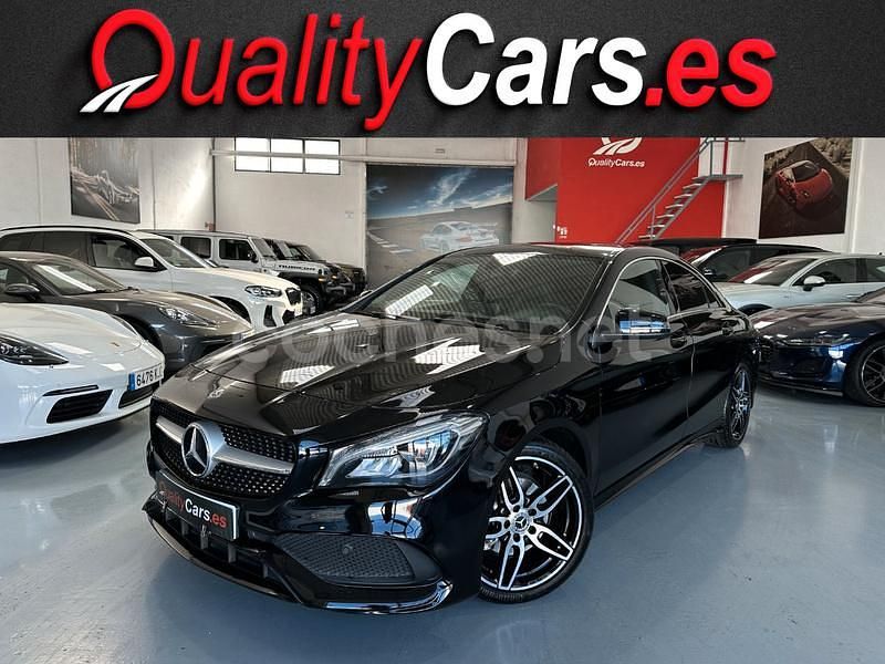 Negro Usado 2018 Mercedes CLA200 Berlina | 24.900 € (Precio justo) - Imagen 1/4
