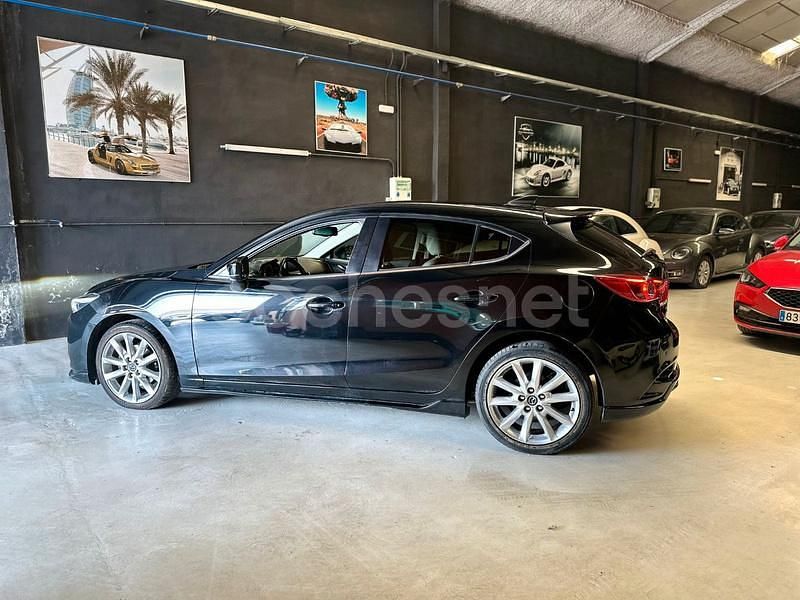 Usado Mazda 3 150 CV (110 kW) 2017 Negro Berlina