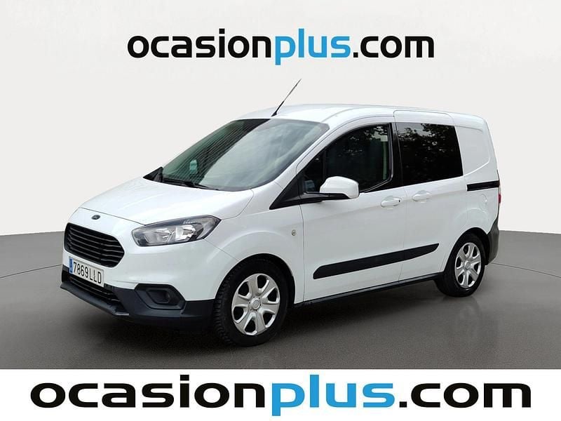 Blanco Usado 2020 Ford Transit Trend Familiar | 13.446 € (Precio justo) - Imagen 1/4