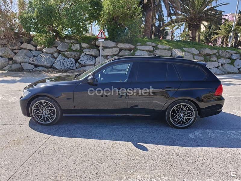 Usado BMW 318 Efficient Dynamics 143 CV (105 kW) 2012 Negro Familiar
