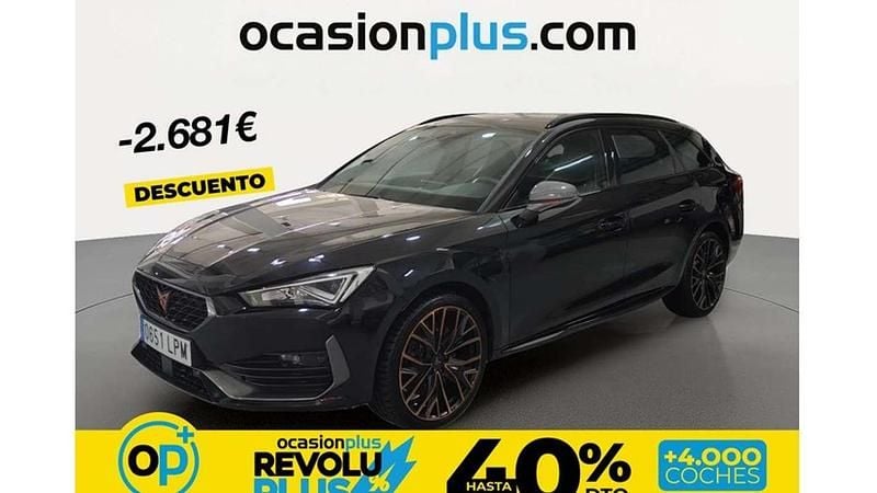 Usado Cupra Leon VZ 245 CV (180 kW) 2021 Negro Familiar