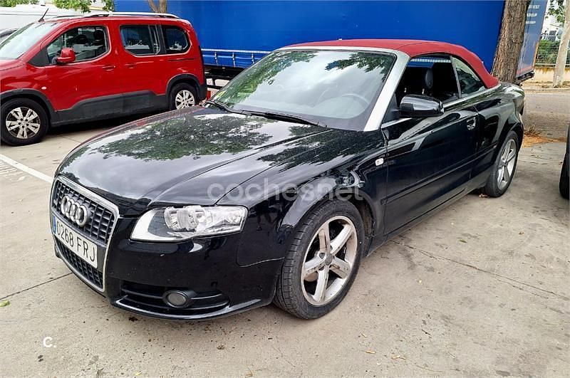 Negro Usado 2007 Audi A4 Cabriolet Descapotable | 7500 € (Super precio) - Imagen 1/4