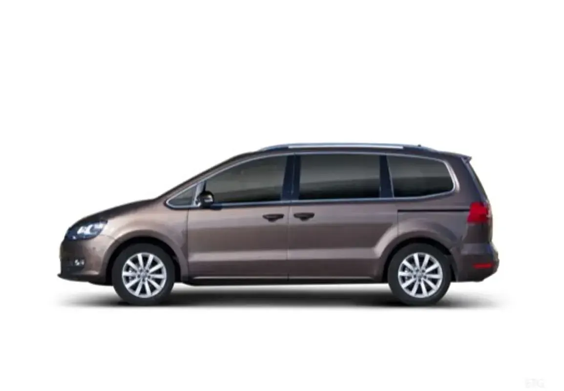 Usado VW Sharan Edition 140 CV (102 kW) 2011 Marrón Monovolumen