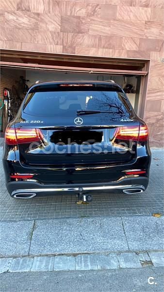 Usado Mercedes GLC220 170 CV (125 kW) 2018 Negro SUV