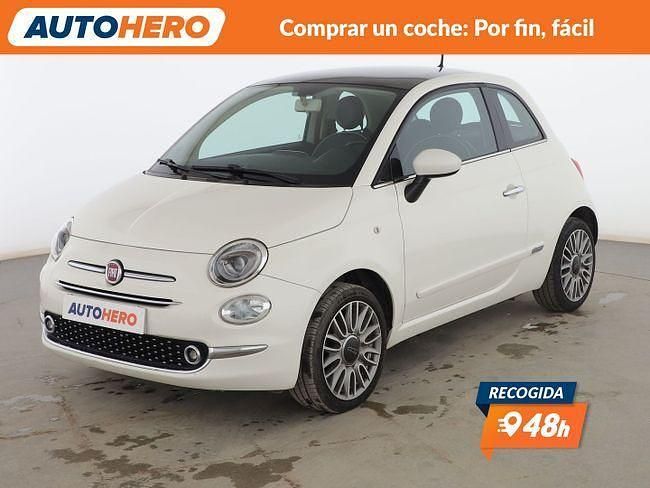 Blanco Usado 2016 Fiat 500 Lounge Utilitario | 8399 € (Precio justo) - Imagen 1/3