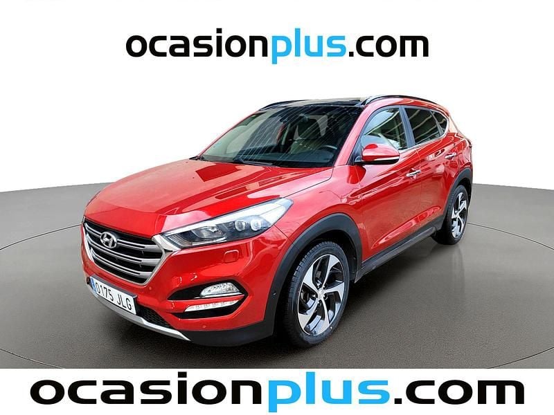 Rojo Usado 2016 Hyundai Tucson Style SUV | 17.584 € (Buen precio) - Imagen 1/4