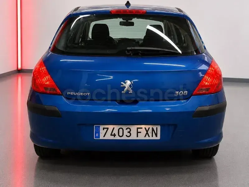 Usado Peugeot 308 120 CV (88 kW) 2007 Azul Utilitario
