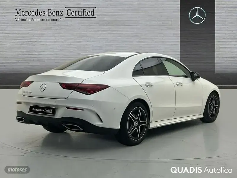 Usado Mercedes CLA200 163 CV (119 kW) 2023 Blanco Coupe