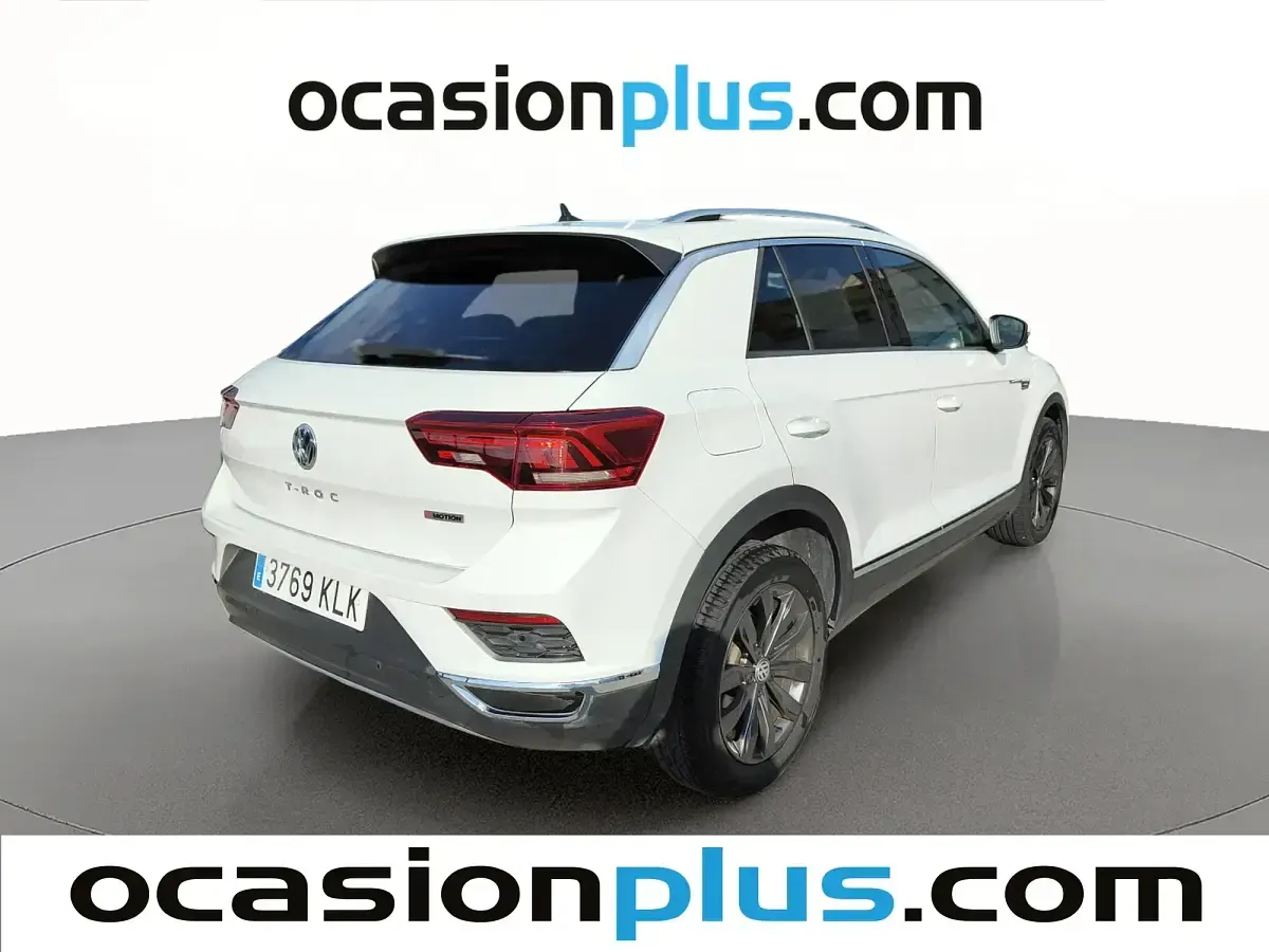 Usado VW T-Roc Sportline 150 CV (110 kW) 2018 Blanco SUV