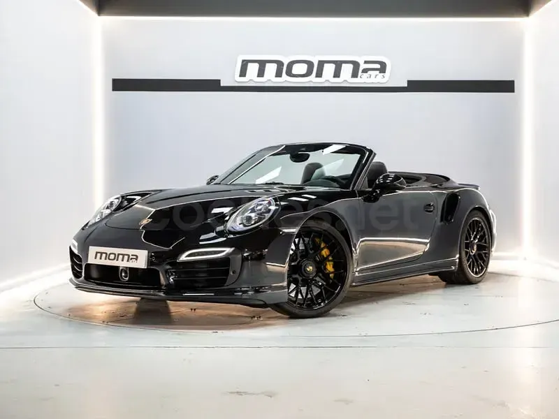 Usado Porsche 911 Turbo S Cabriolet 560 CV (411 kW) 2014 Negro Descapotable