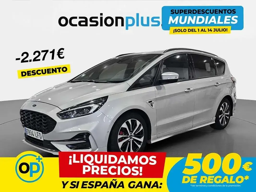 Usado Ford S-MAX ST-Line 192 CV (141 kW) 2020 Gris Monovolumen