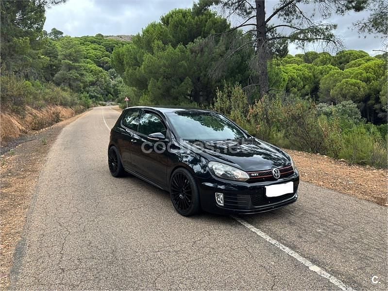 Negro Usado 2010 VW Golf VI GTI Berlina | 12.000 € (Precio justo) - Imagen 1/4