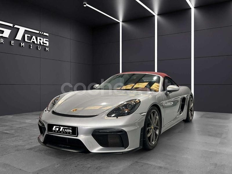 Gris / plata Usado 2019 Porsche 718 Spyder Descapotable | 118.900 € - Imagen 1/4