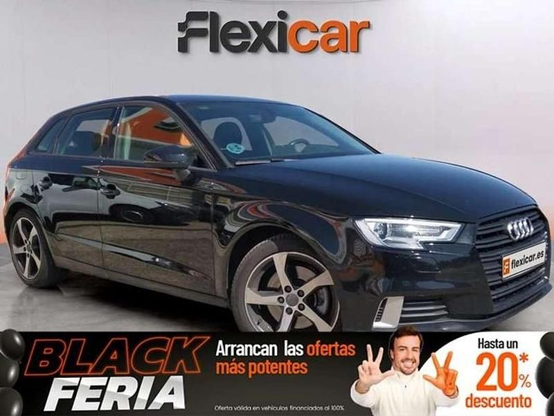 Negro Usado 2018 Audi A3 Sportback Design Utilitario | 17.990 € (Buen precio) - Imagen 1/4