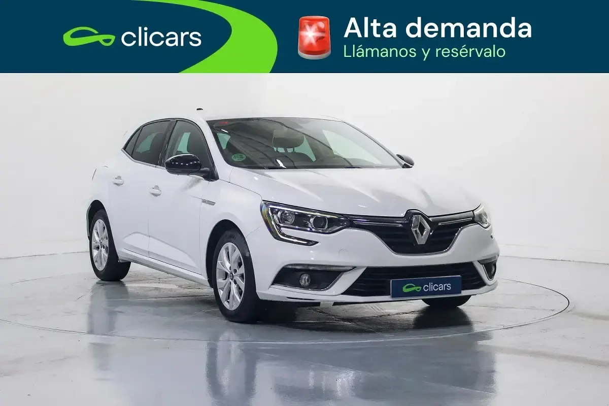 Usado Renault Mégane Intens 115 CV (84 kW) 2019 Blanco Berlina