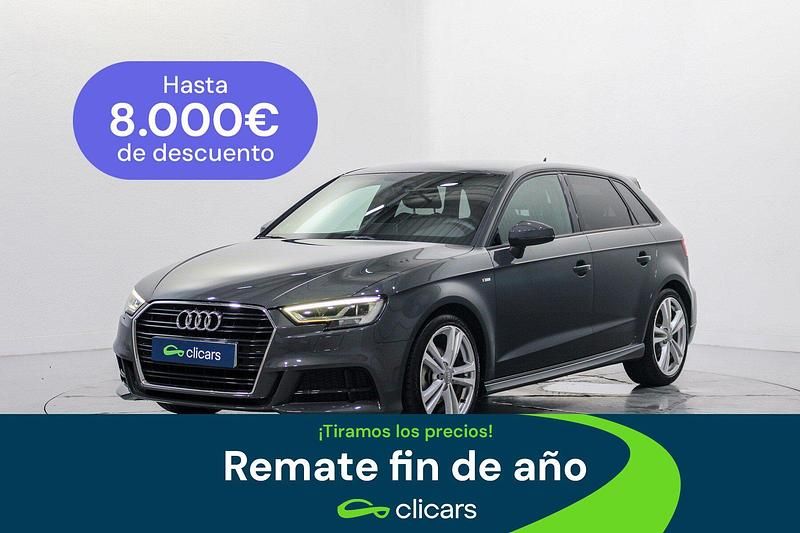 Gris Usado 2016 Audi A3 S-Line Berlina | 17.990 € (Precio justo) - Imagen 1/4