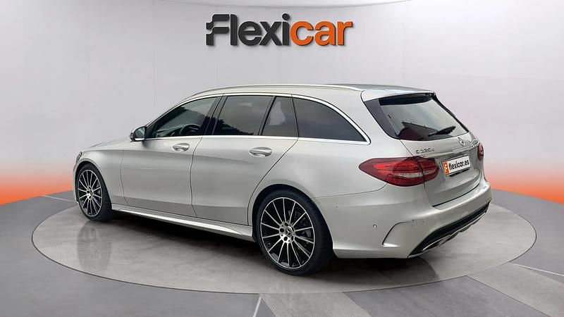 Usado Mercedes C220 170 CV (125 kW) 2018 Gris Familiar