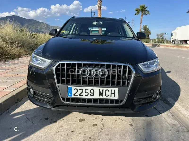 Usado Audi Q3 Attraction 140 CV (102 kW) 2014 Negro SUV