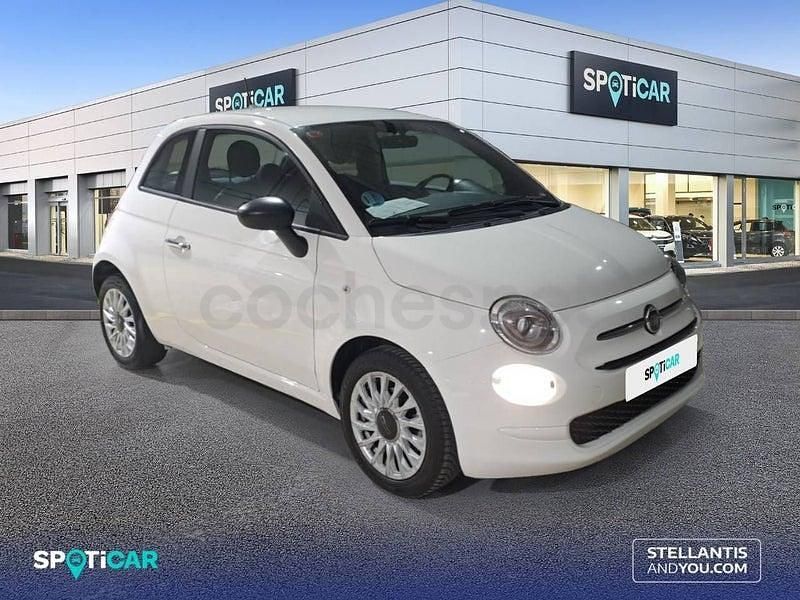 Usado Fiat 500 70 CV (51 kW) 2021 Blanco Berlina
