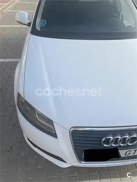 Usado Audi A3 Attraction 125 CV (91 kW) 2010 Blanco Utilitario