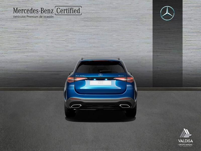 Usado Mercedes GLC220 AMG line 197 CV (144 kW) 2023 Azul