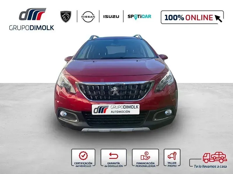 Usado Peugeot 2008 Allure 110 CV (80 kW) 2018 Gris / plata SUV