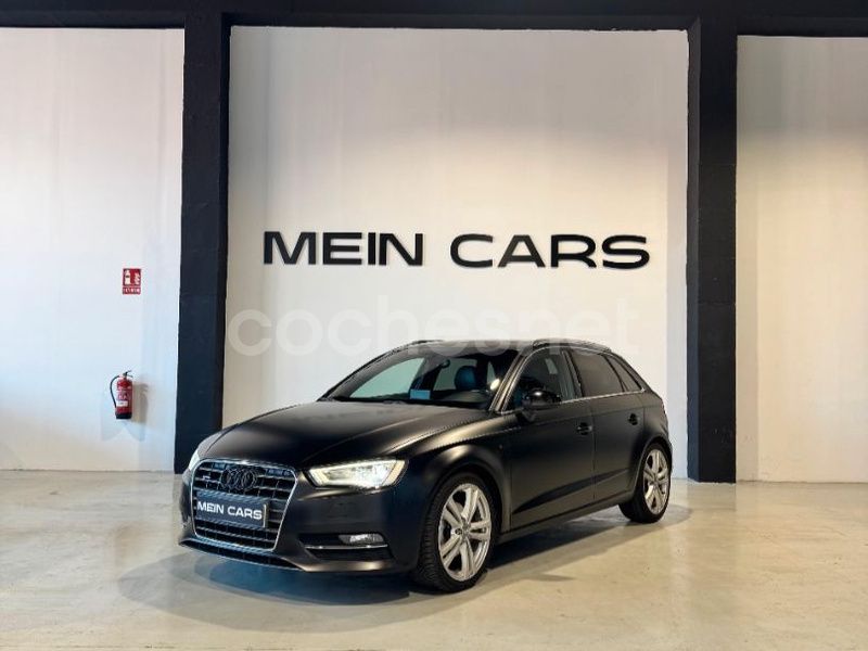 Negro Usado 2014 Audi A3 Sportback Ambition Berlina | 16.500 € (Un poco caro) - Imagen 1/4