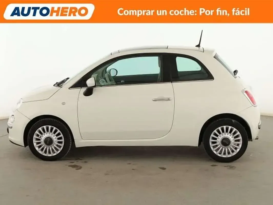Usado Fiat 500 Lounge 71 CV (52 kW) 2014 Blanco Berlina
