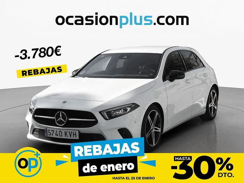 Blanco Usado 2019 Mercedes A180 Berlina | 21.790 € (Precio justo) - Imagen 1/4