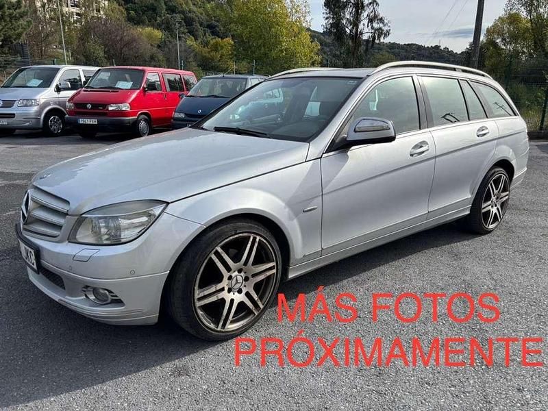 Gris Usado 2008 Mercedes C200 Avantgarde Berlina | 5500 € (Precio justo) - Imagen 1/3