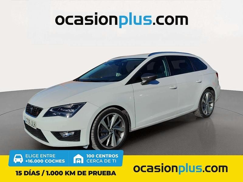 Blanco Usado 2016 Seat Leon FR Monovolumen | 16.490 € (Un poco caro) - Imagen 1/4
