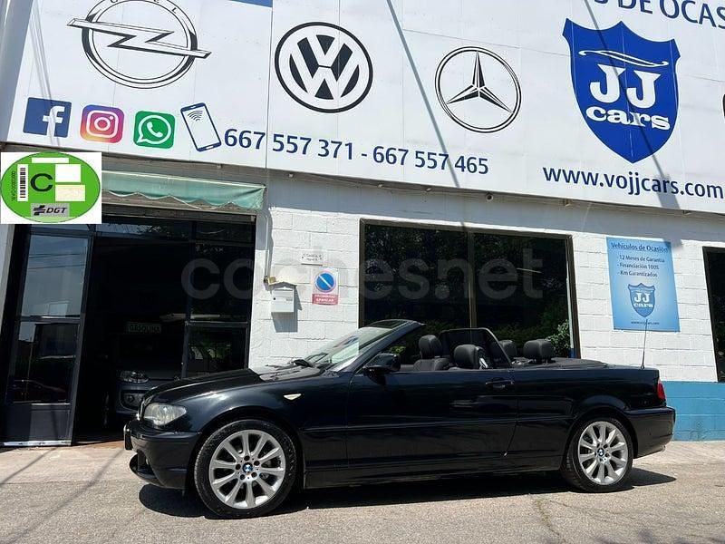 Usado BMW 318 Cabriolet 143 CV (105 kW) 2006 Negro Descapotable